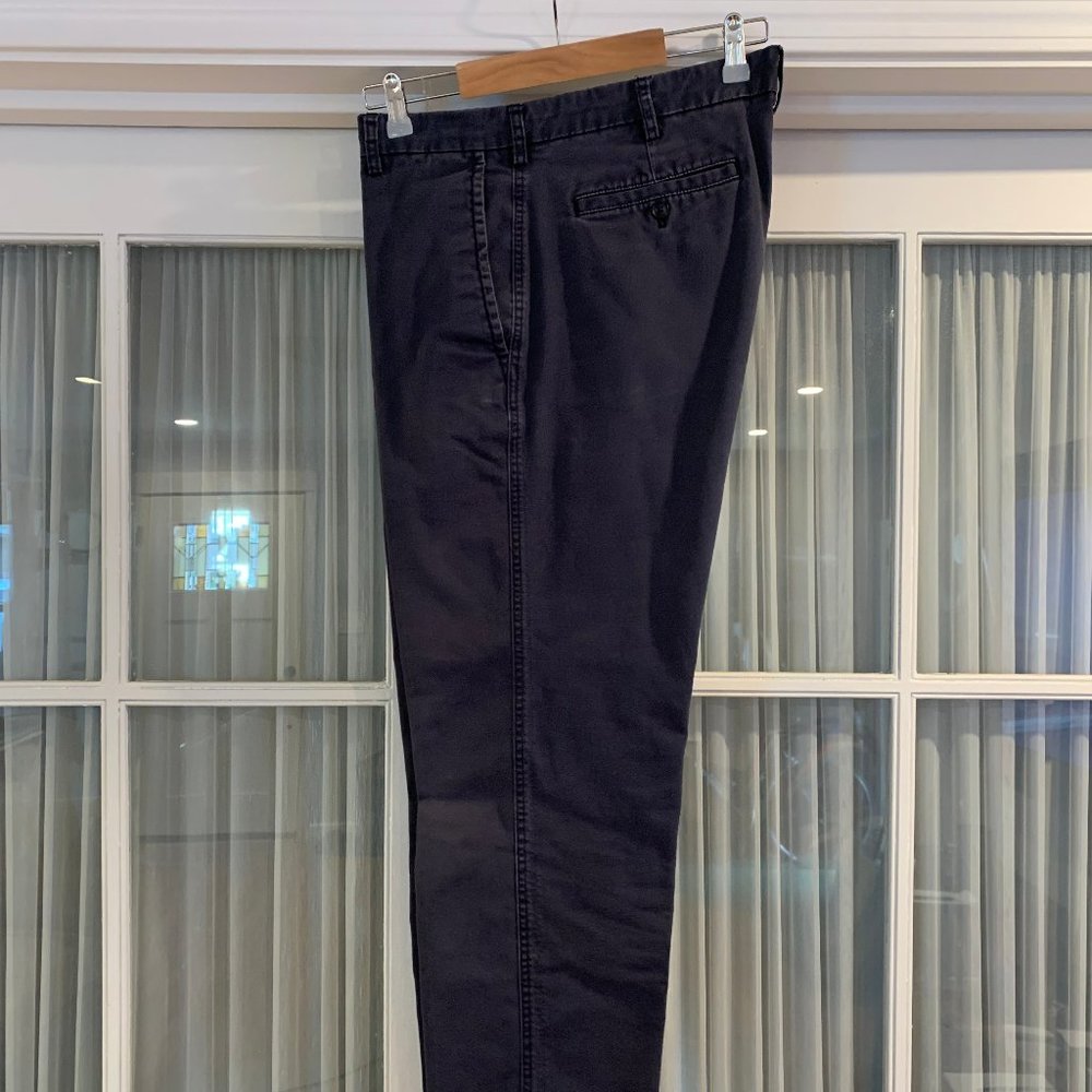 oseph Abboud Khaki Pants 100% cotton STRETCH - Blue (faded) 34x30